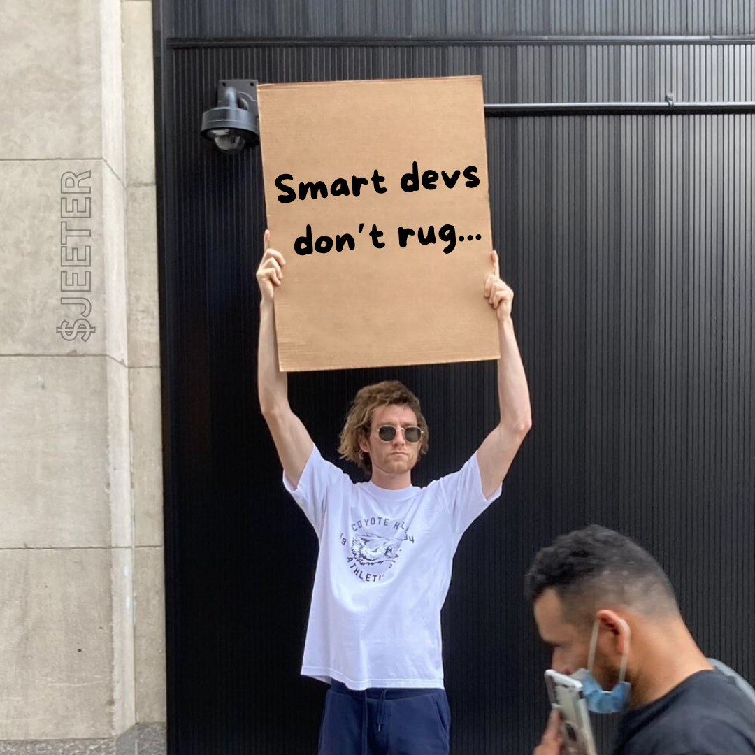 Smart dev meme